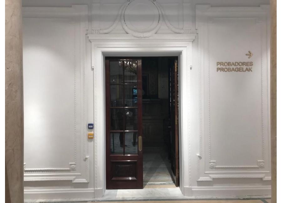 Instalación electríca Zara Bilbao